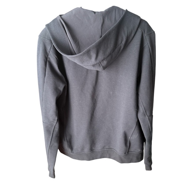 Lululemon Surge Sweat Hoodie Men's Medium Full Zip Black Sweat Wick Gym - Picture 3 of 7